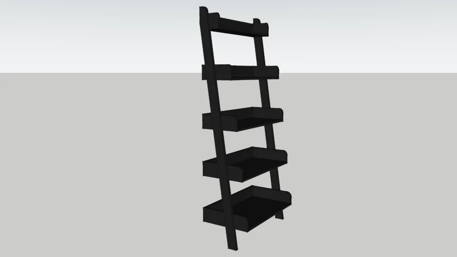Slanted Book Shelf