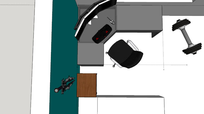 Custom PC Desktop table
