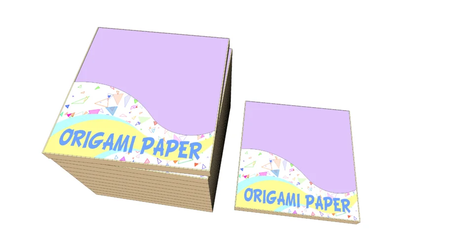 Origame paper box