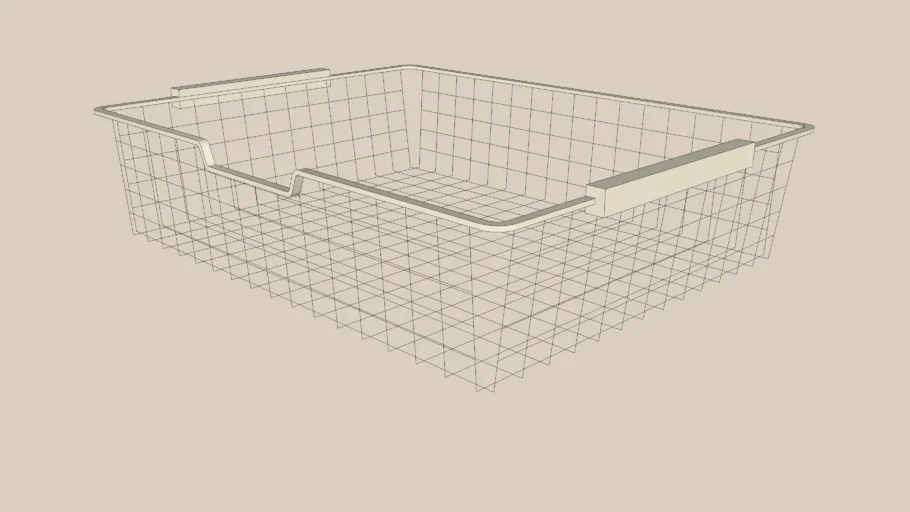 KOMPLEMENT wire basket 75x58x16
