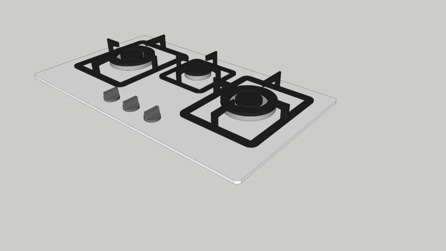 3-Burner Built-in Hob
