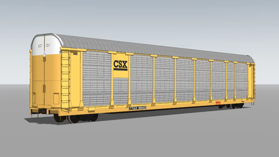 Tri-Level Autorack - CSX Transportation