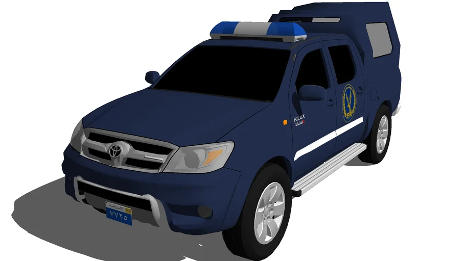 Egyptian Police car "Box Police Vehicle"  سيارة بوكس الشرطة المصرية