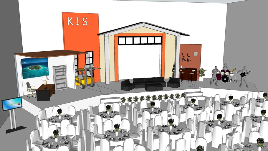 stage indoor event