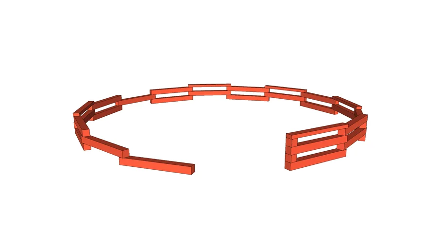 Brinquedo infantil de madeira Fogo vermelho _ Fogo vermelho wooden playground set