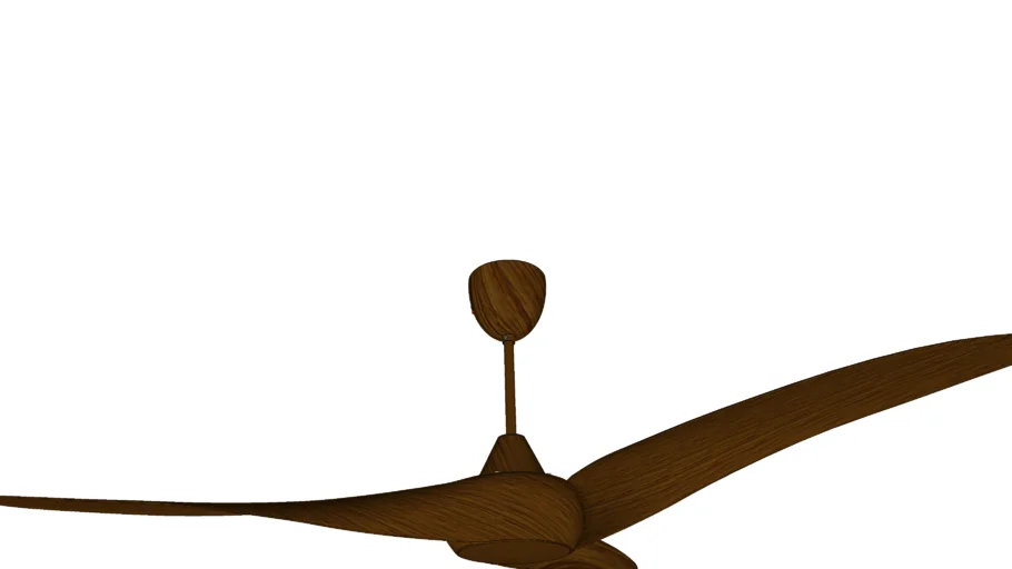 Feather – 54” Contemporary fan with 3 x ABS blades, BLDC motor