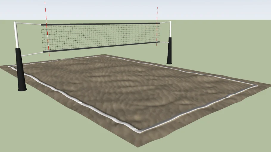 Volleyball court