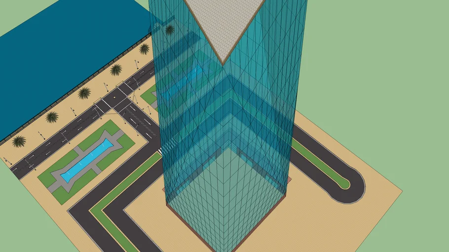 Tower on beach | 3D Warehouse