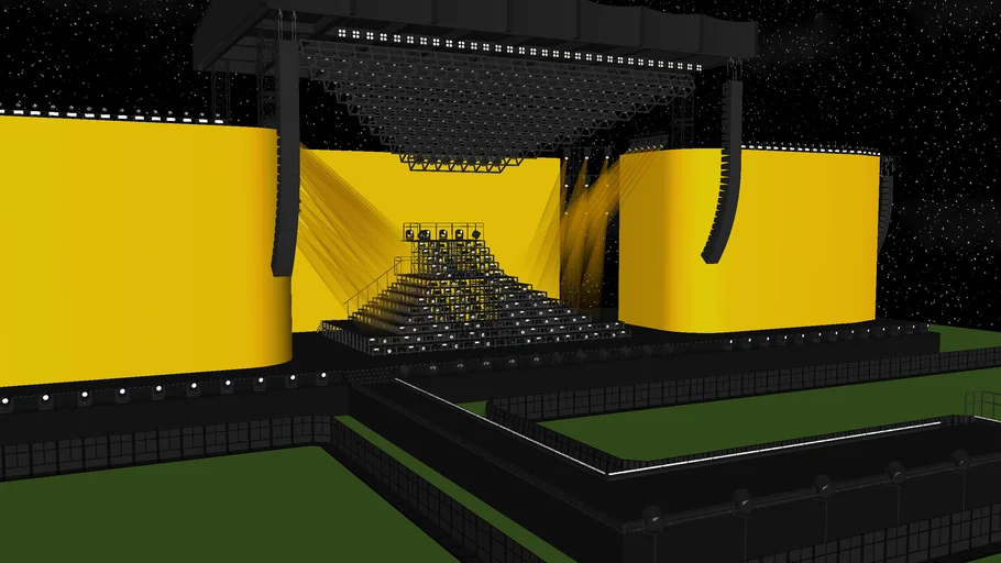 BEYONCÉ - COACHELLA 2018 STAGE