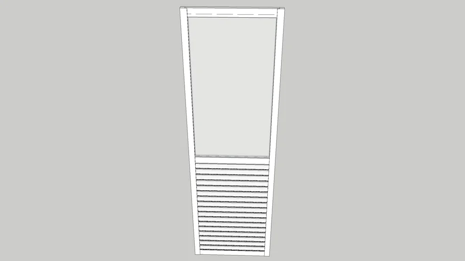 Porta de aluminio