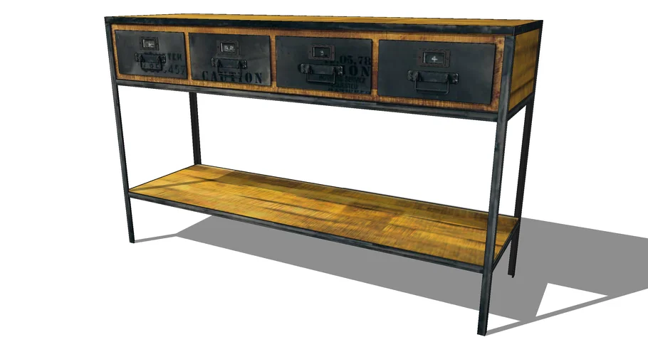 Console Manufacture, Maisons du monde. Ref: 116.062 Prix: 369 €