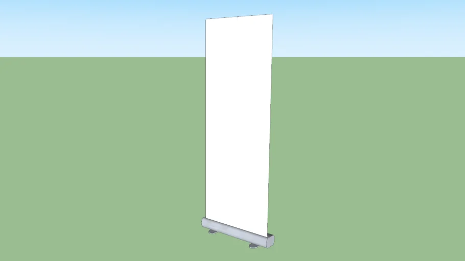 Blank Pull up banner