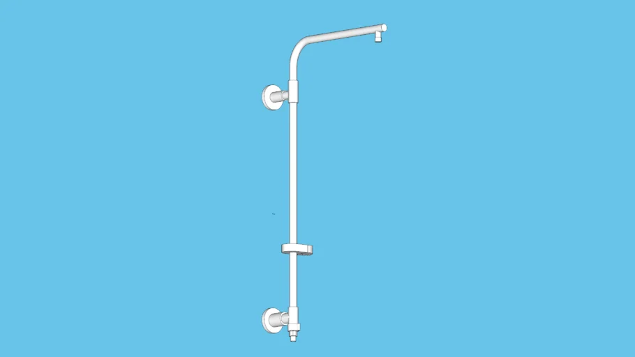 Universal Showering Shower Column 26" Round - 58820