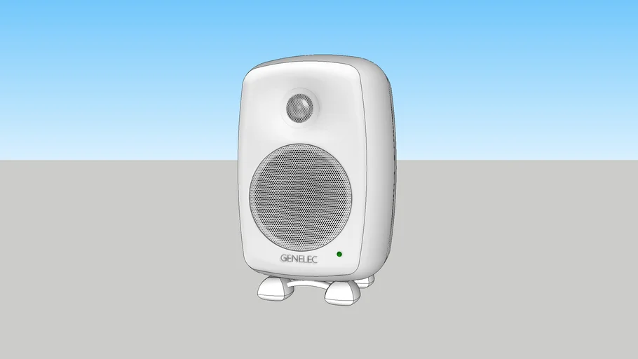 Genelec 8020 White (8020A, 8020B, 8020C, 8020D, white speaker, audio monitor)