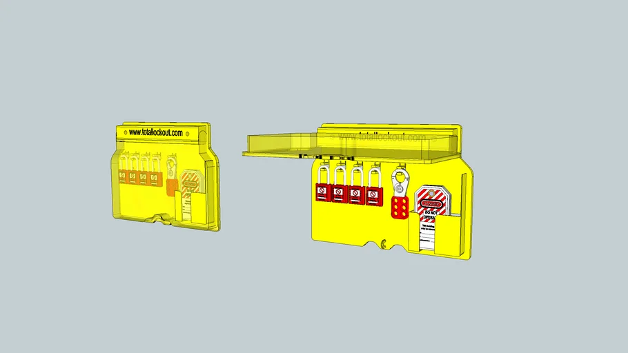 Master Lock Lockout Station 1482B