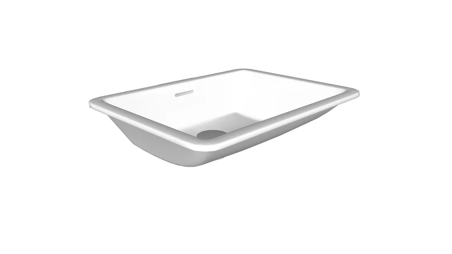K-21058 BRAZN RECTANGLE UNDERCOUNTER LAVATORY