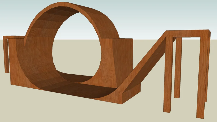 Skateboarding Full Loop