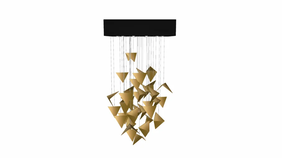 Chandelier HIVE  gold LGH0822