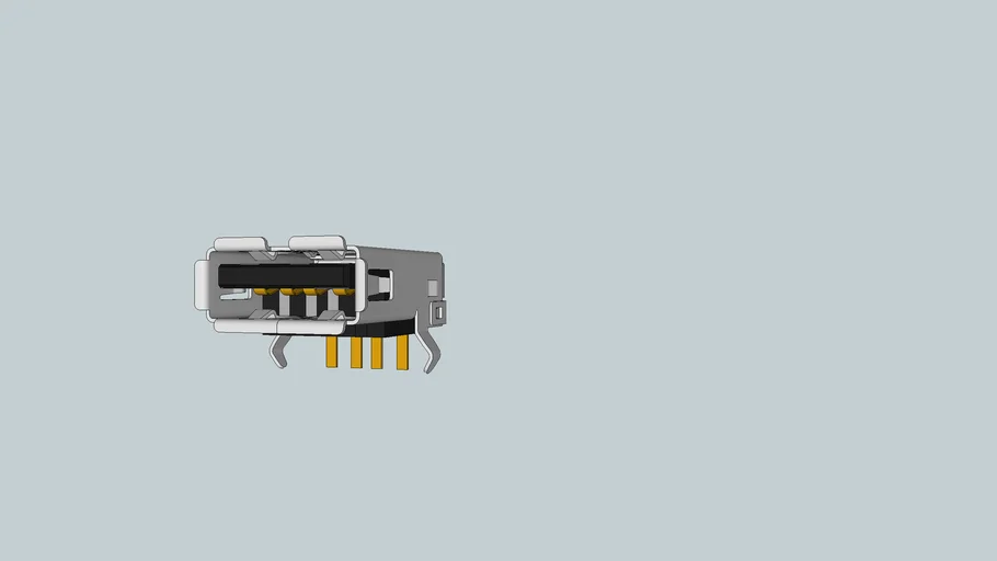 Usb Female PCB mount Package