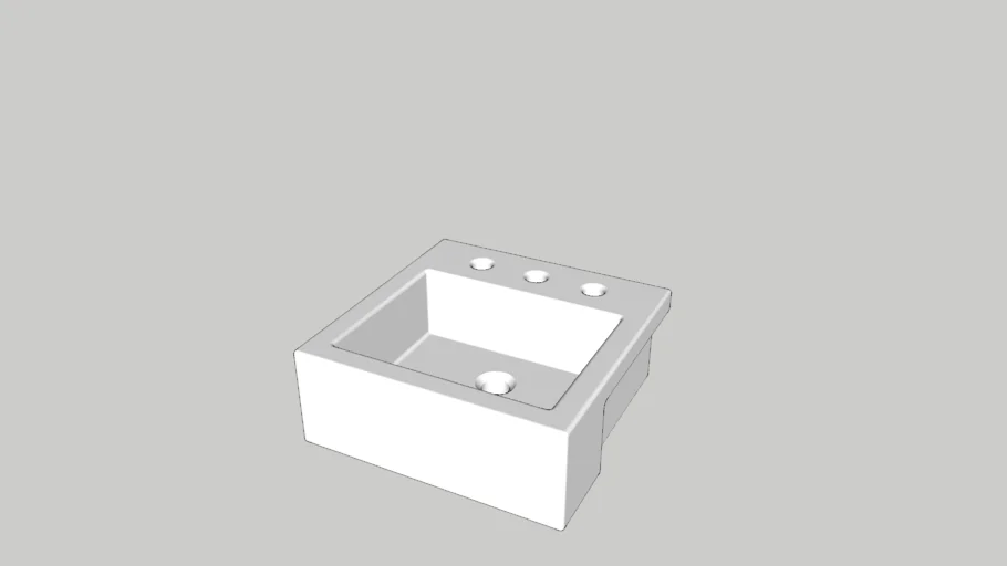 DECA L830 - Cuba Semi encaixe