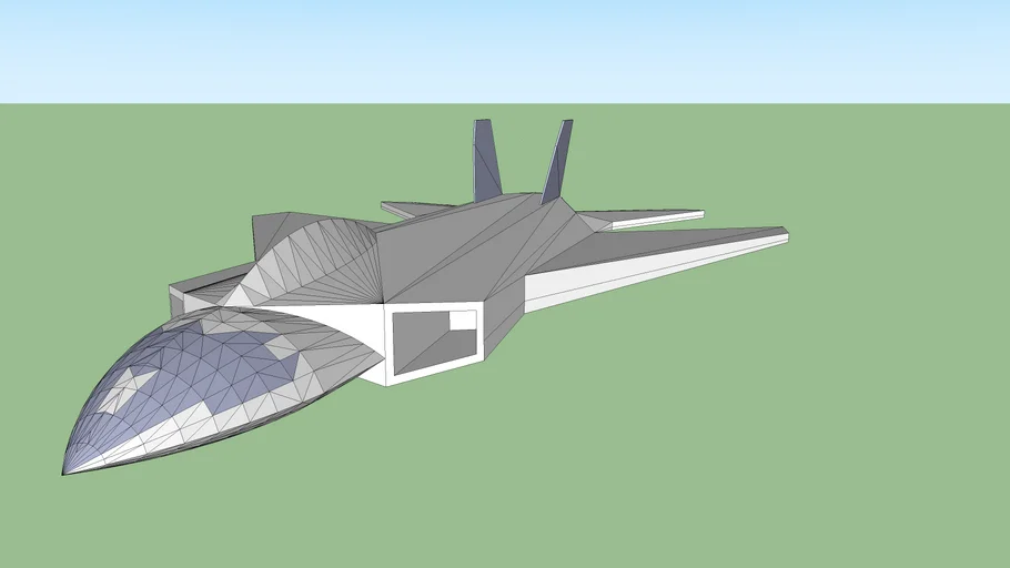 Simple Fighter Jet | 3D Warehouse