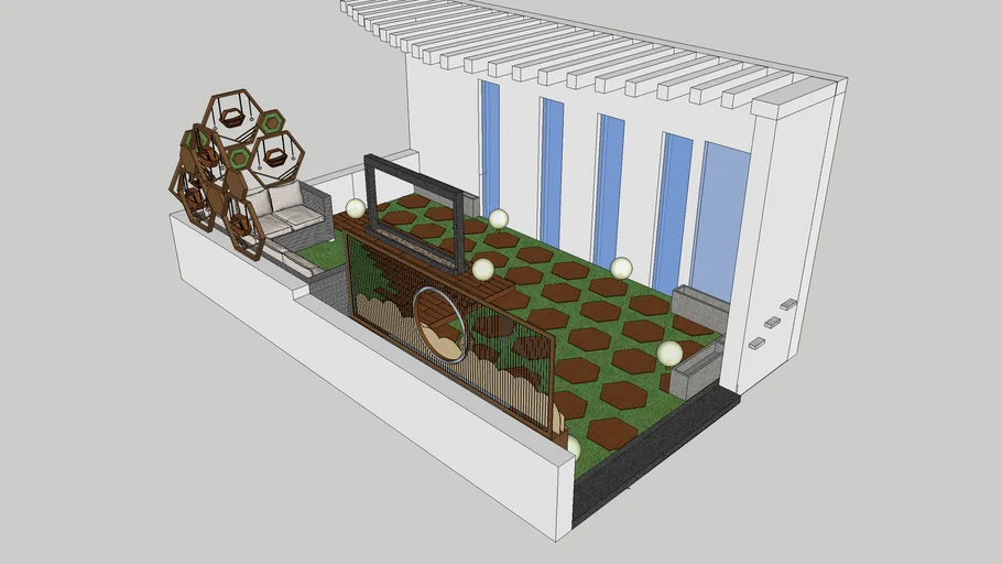 MODERN TERRACE GARDEN