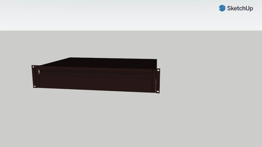 Adam Hall 874 E 02 A Rack Drawer ERGO