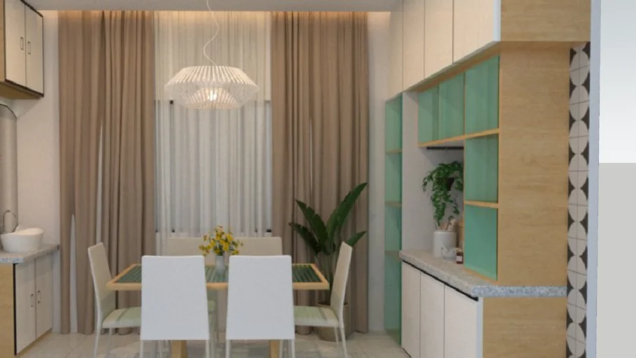 Dinning & Modular Kitchen | 3D Warehouse