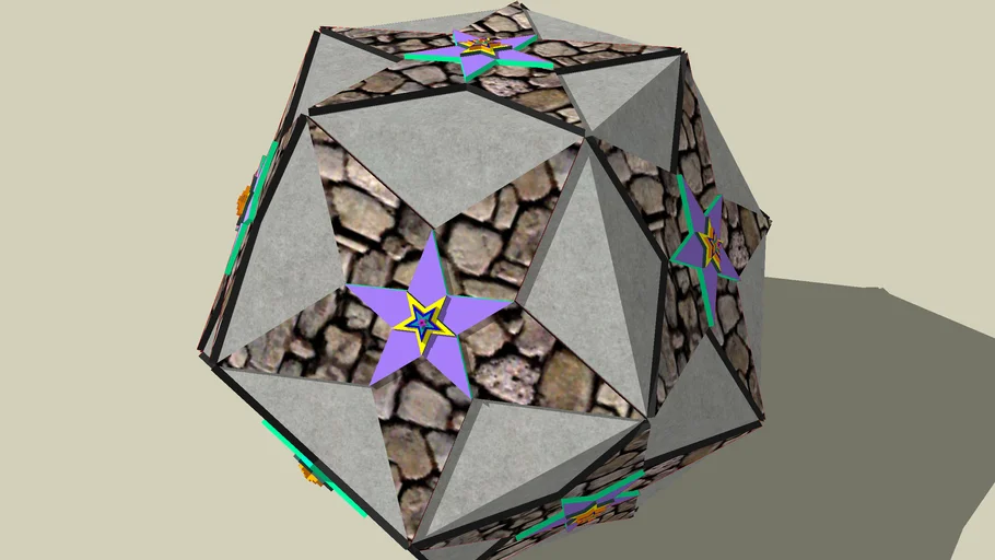 Lots of Stars - Dodecahedron