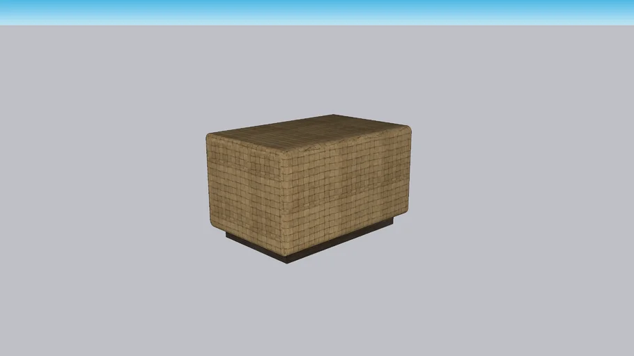 Custom Ottoman