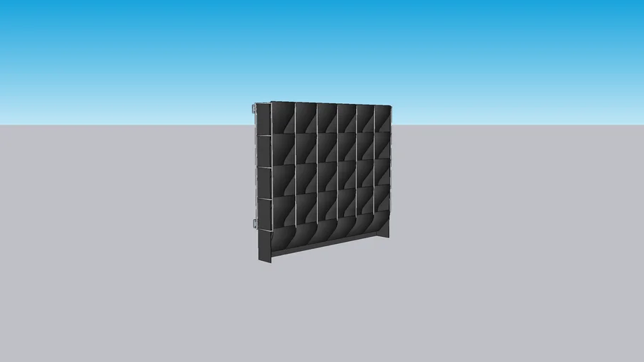 Florafelt Pro System Living Wall Unit with Strut Supports