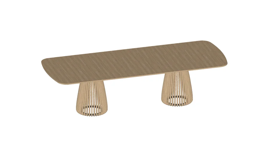 Mesa de Jantar Jubarte Retangular - Marê Mobília