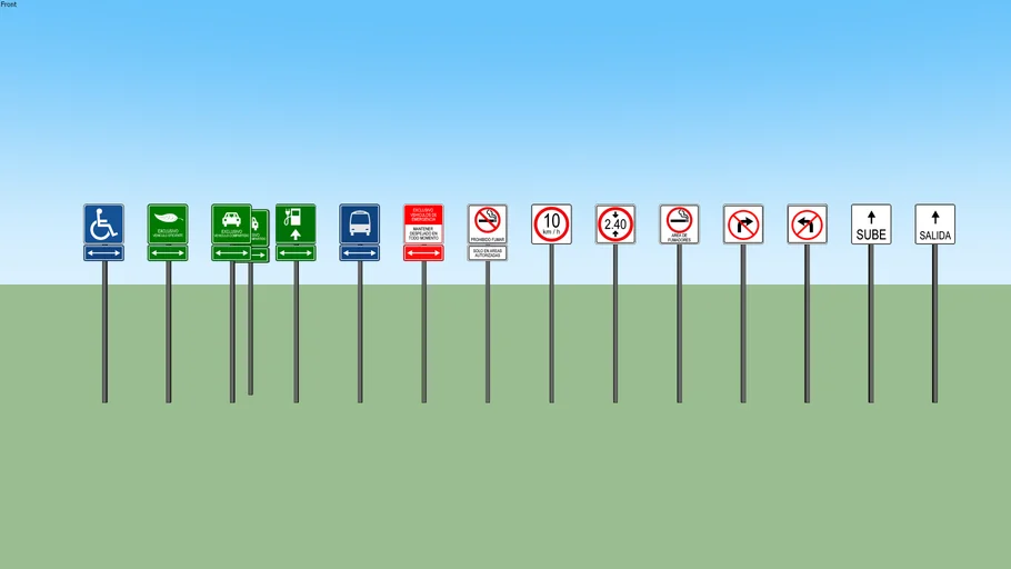Señalización Vial vertical