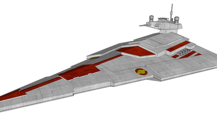 Republic version Victory class star destroyer
