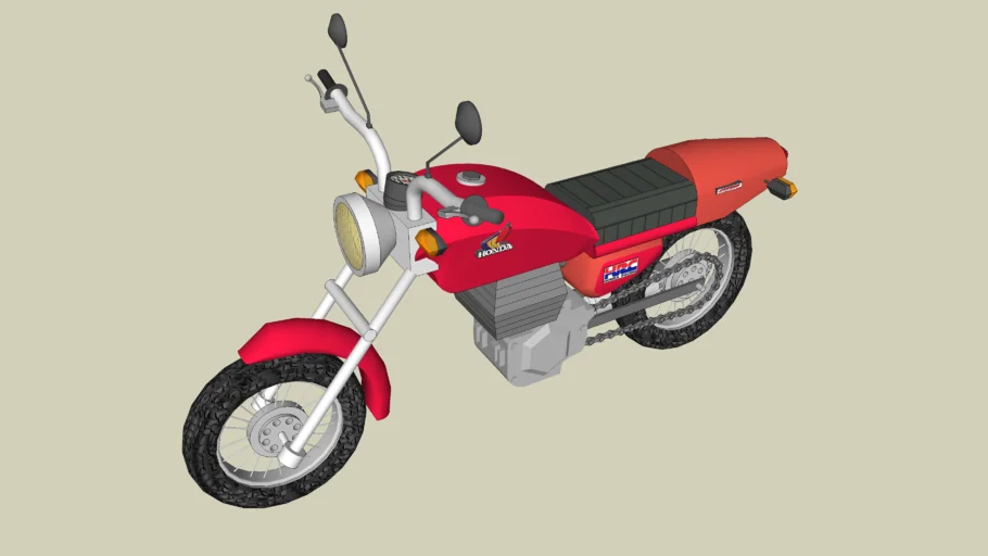 my bike by Kerem Kupeli (Please see my other models)