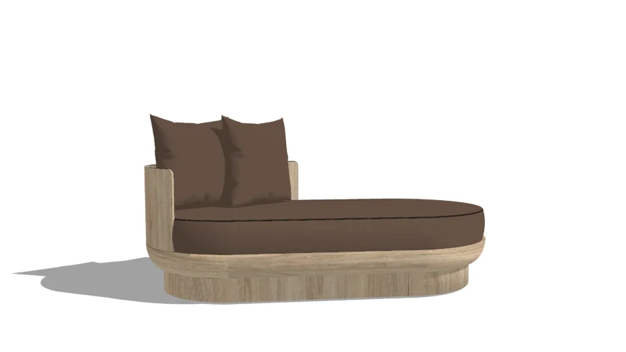 RH Copenhagen Right Arm Asymmetrical Sofa