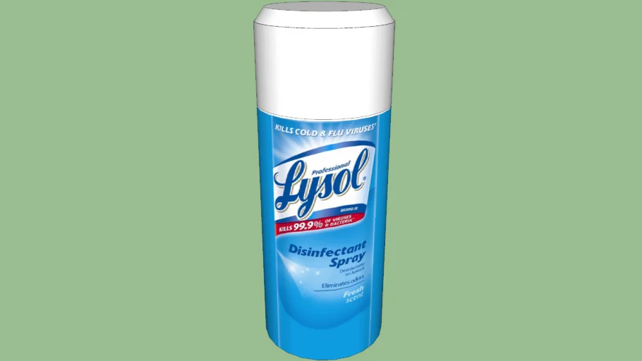 Lysol Spray Can Disinfectant Air Freshener Aerosol  