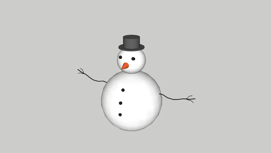 snowman | 3D Warehouse