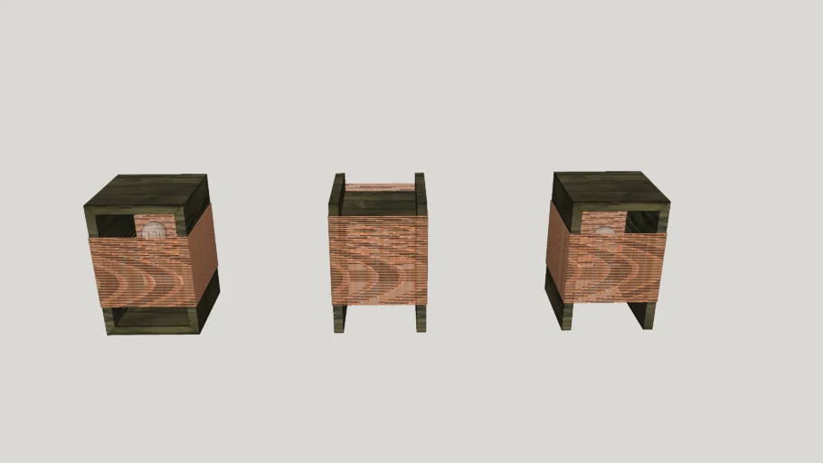 wooden Bed Lamp
