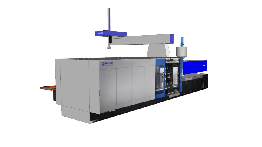 LARGE PLASTIC INJECTION MACHINE