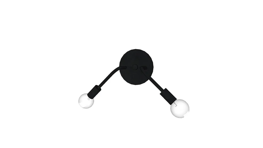 One Forty Three Double Sconce