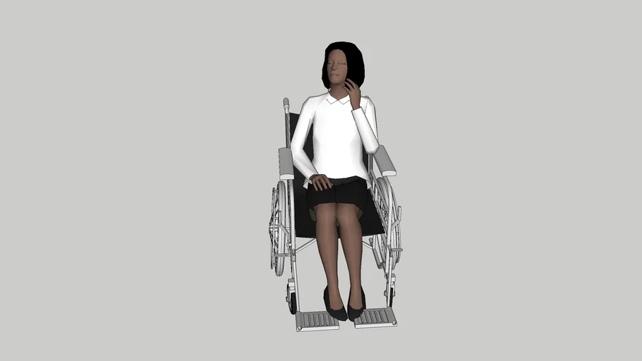 Woman in Wheelchair