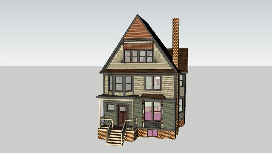 1885 Single Family Wooden Home - 256 Horton St. Detroit, MI 