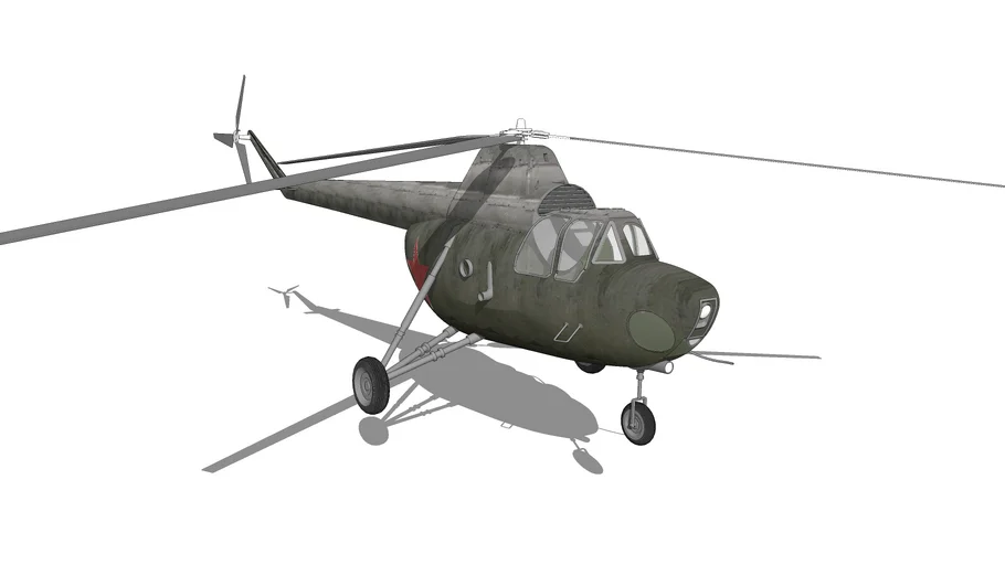 Mil Mi-1 Helicopter (Russia)