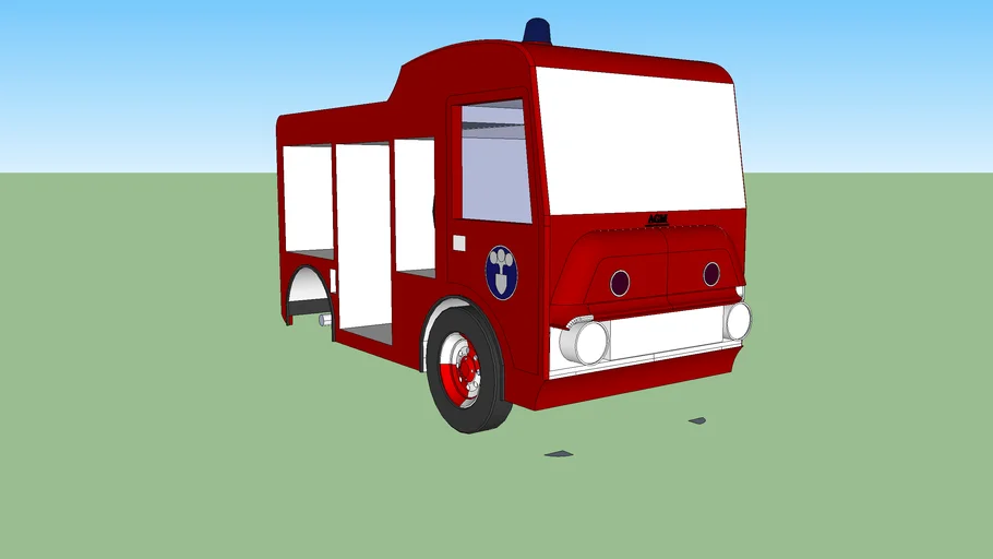 Old Toys Colltction: Fireman Sam Jupiter