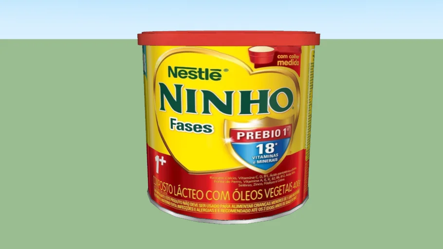 Lata de leite Ninho Fases 1+