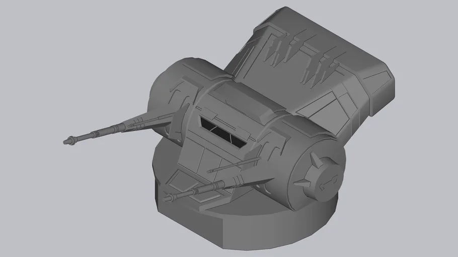 DBY-827 heavy turbolaser turrets (Clone Wars)
