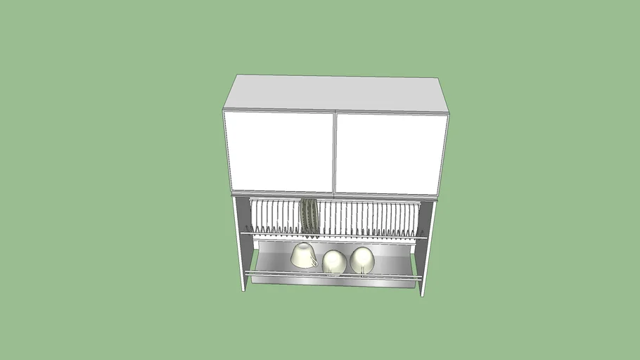 rak pinggan | 3D Warehouse