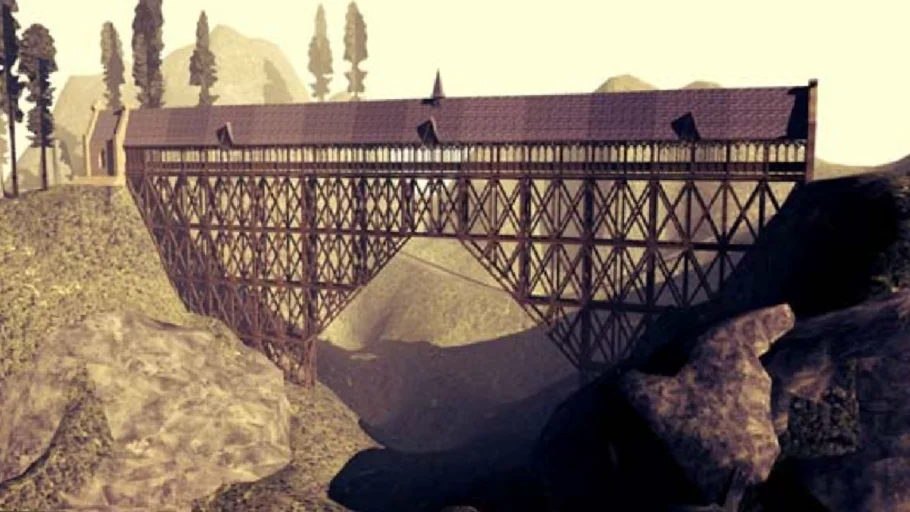 Hogwarts - Wooden Bridge