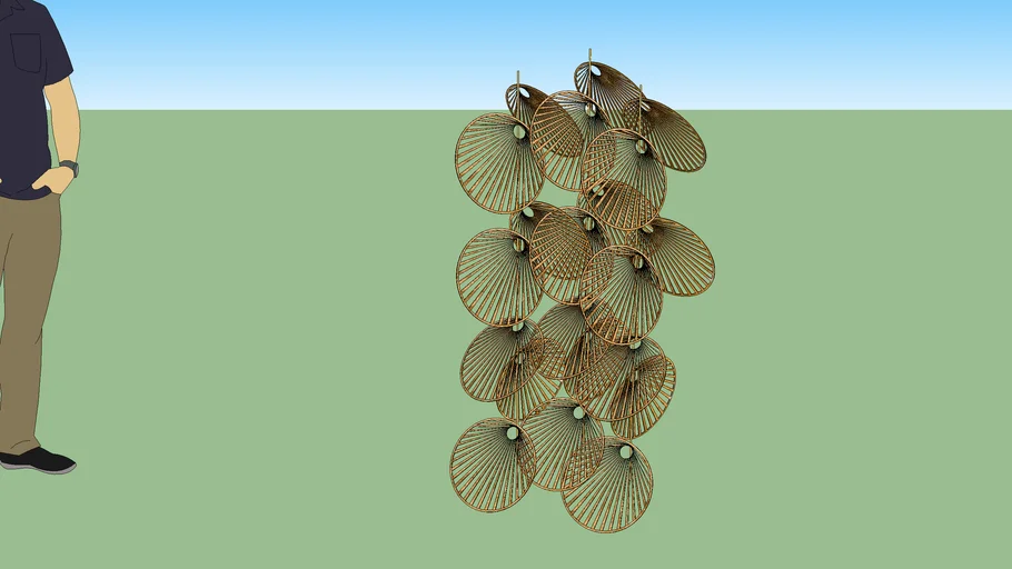 Fan Luxurious Chandelier